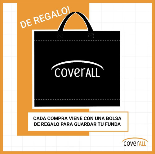 Imagen 6 de 9 de Funda Lavarropas Carga Frontal Con Cierre Tela 100% Imperm