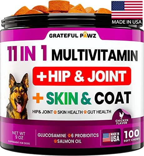 Perros Multivitamínicos Masticable Con Glucosamina - X7csg