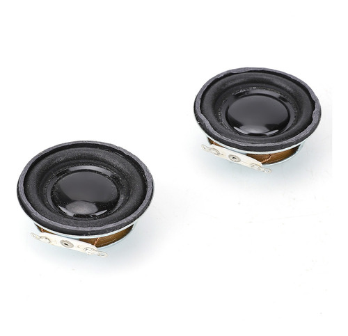 Altavoz De Bobina Móvil 2 Piezas Bocina De 3w Estéreo Audio