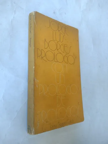 Libro Jorge Luis Borges Prologo Con Un Prologo De Prologos (Usado)