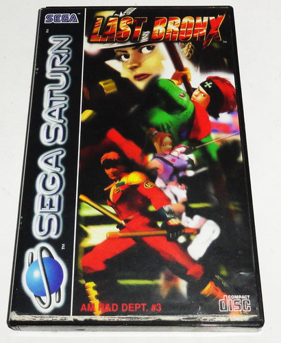 Last Bronx Sega Saturn Original Completo - Mg (Usado)
