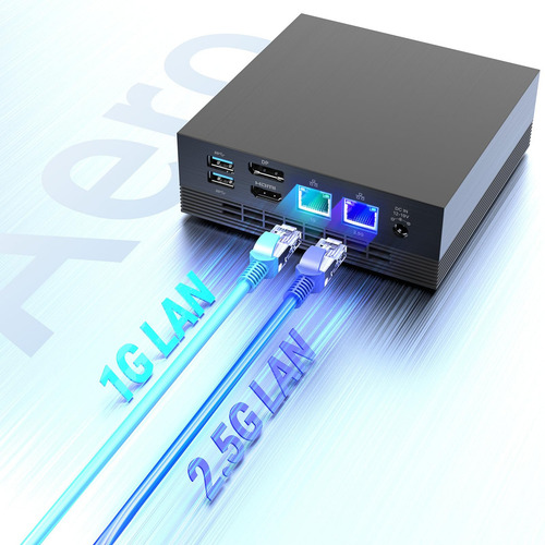 Minix Mini Pc Z150-aero, Intel N150, 16gb Ddr4, 512gb Ssd