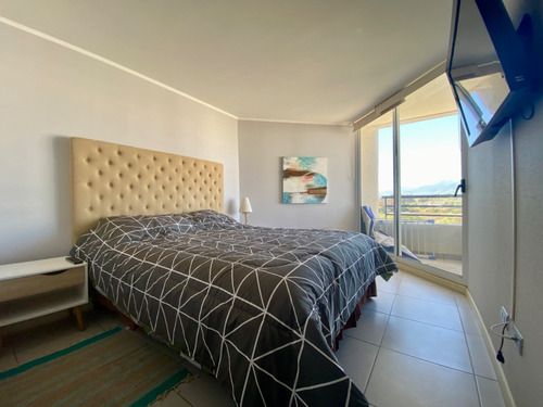 Cómodo Departamento Con Vista Al Mar Y Frente A La Playa