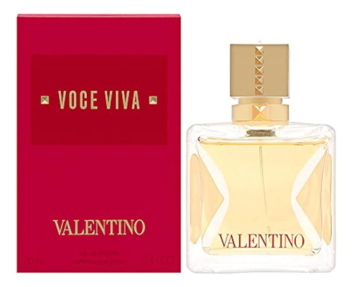 Valentino Voce Viva Eau De Parfum Spray Para Mujer, Floral, 
