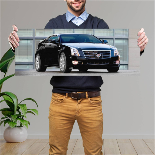 Cuadro 30x80cm Auto 2010 Cadillac Cts Coupe 3359 11