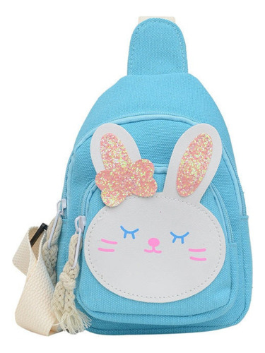 Mochila Bolso Canguro Cruzado Para Niñas