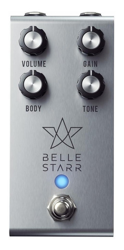 Jackson Audio Belle Starr Pedal Overdrive Novo Garantia Nf-e