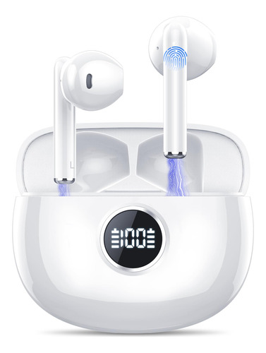 Auriculares Inalambricos Bluetooth 5.3 Con Microfono, Sonido