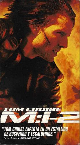 Mision Imposible 2 Vhs Tom Cruise Anthony Hopkins