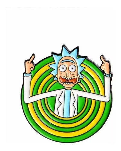 Pins De Rick / Rick Y Morty / Broches Metálicos (pines)