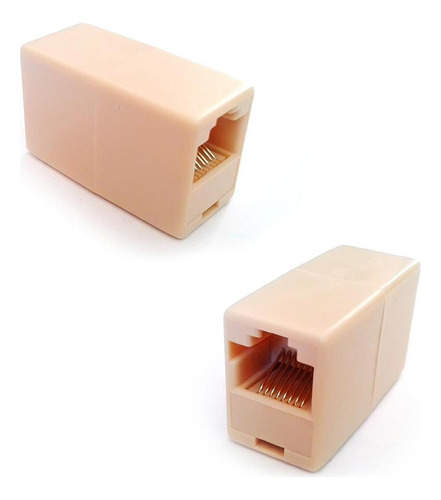 Adaptador Copla Rj45 Hembra Hembra De Cable Red Lan Ethernet