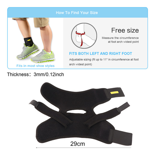 Gota De Pie Transpirable Soporte Para Pies Agradable Para