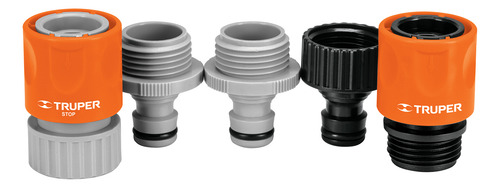 Conexion Rapida A Accesorios Y A Grifo Truper 12728 6 Pzs