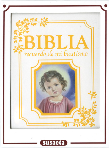 Biblia Recuerdo De Mi Bautismo Vv.aa. Susaeta Ediciones