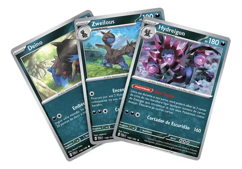 Zweilous (carta tipo dragão) - Pokémon TCG Cards (original em português)