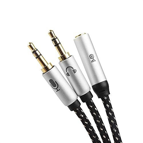 Cable Divisor Microfono Dama Dual  in Audifono  ft