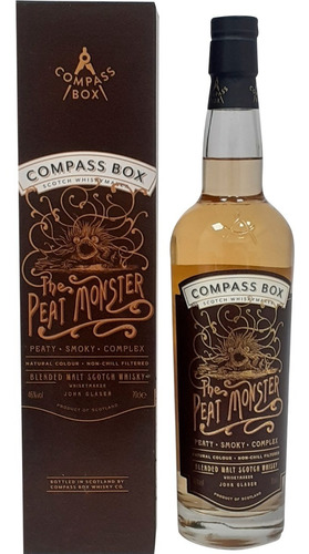 Whisky The Peat Monster 700ml Blended Pure Malt Escoces