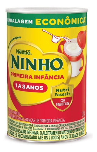 Ninho Fases 1 A 3 Anos 1,2k Fórmula Infantil Nestle
