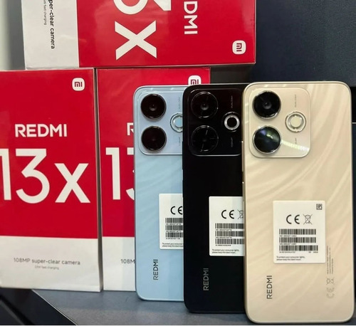 Celular Xiaomi Redmi 13 - 256 Gb - 8 Gb Ram - Diversas Cores