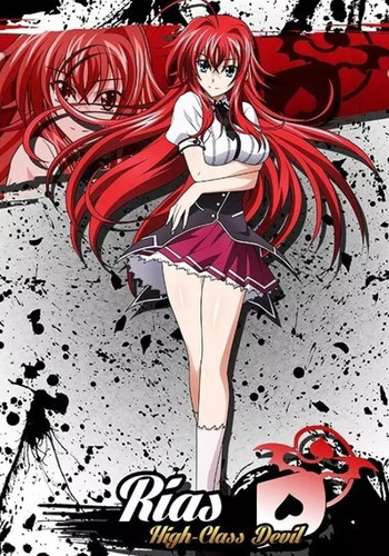 Kit De Pintura Diamante 5d Da Rias Gremory High School