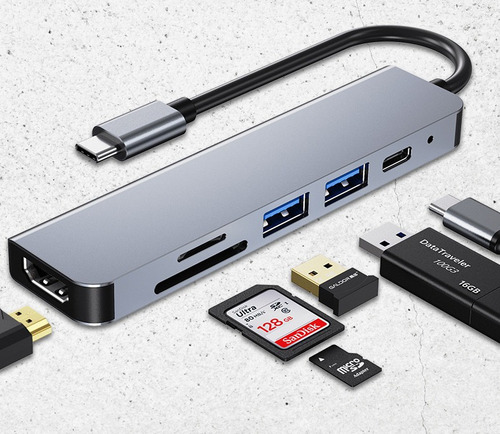 Hub Adaptador Para Macbook Air Tipo C A Hdmi Us
