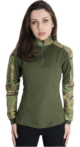 Combat Shirt Tática Steel Bélica Feminina Original Nfe *