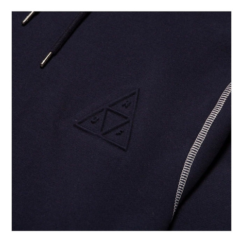 Poleron Huf Cg Embossed Hoodie Hombre Azul