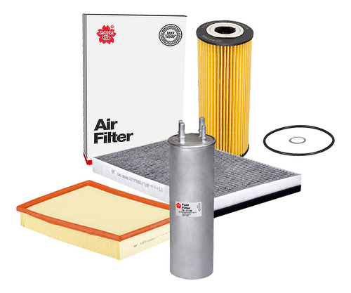 Kit Filtros Aceite Aire Gasolina Cabina Crafter 2.5l L5 2013