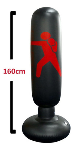 Saco De Boxeo Bolsa Inflable + Inflador