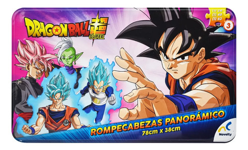 Dragon Ball Super Rompecabezas Panoramico 135 Pz Novelty