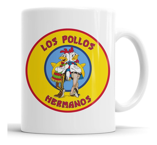 Taza Los Pollos Hermanos - Braking Bad - Cerámica Importada