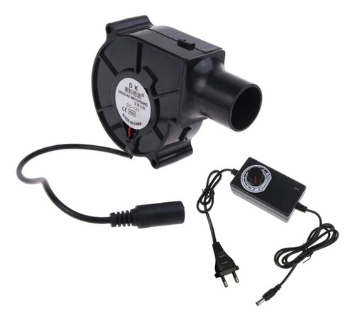 Ventilador De Churrasco Portátil Com Controlador 220v Eu