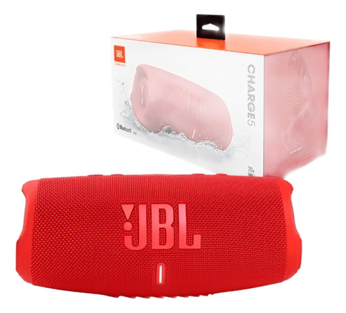 Parlante Portátil Jbl Charge 5 Bluetooth Rojo