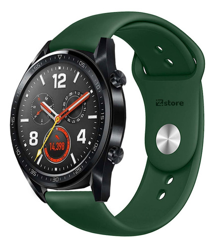 Correa Compatible Con Huawei Watch Gt Verde Militar