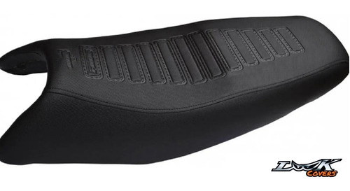   Funda Para Asiento De Moto Zanella Rx 150 Z7 Negra Look  