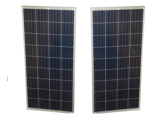 Pack X 2 Panel Solar 160w Policristalino Enertik Camper Y Mh
