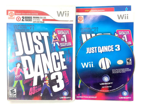 Just Dance 3 - Juego Original Para Nintendo Wii Ntsc