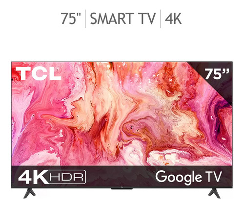 Tcl Pantalla 75 4k Uhd Smart Tv
