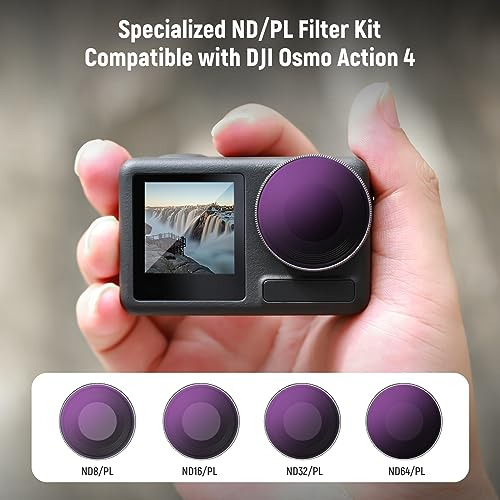 Neewer Juego De Filtros Nd Compatibles Con Dji Osmo Action 4