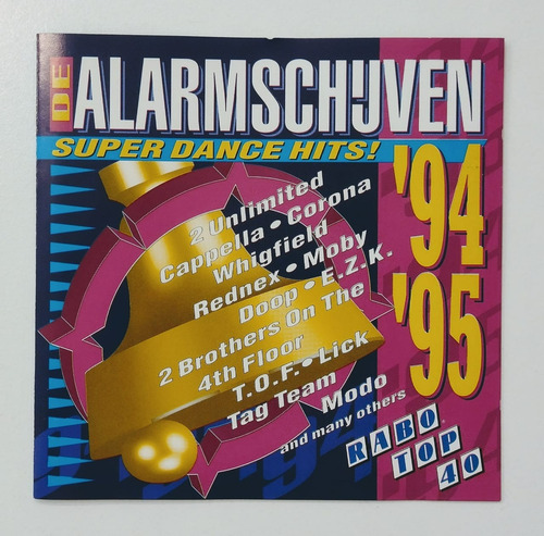 Cd Alarmschijven Super Dance Hits 94 95 Importado