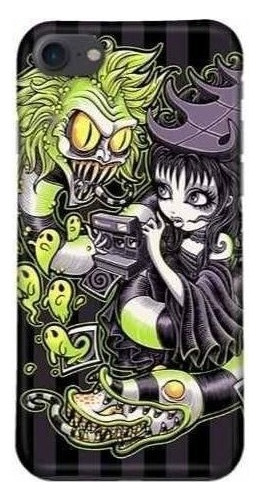 Funda Celular Beetlejuice Lydia Serpiente Caricatura  *