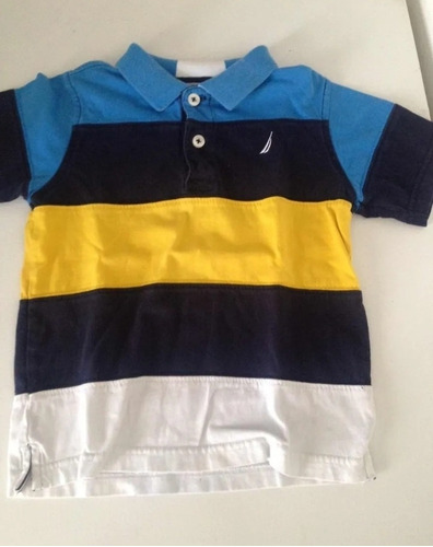 Chemise Náutica Para Niños Original