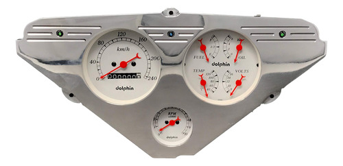 Chevy Truck Gauge Quad Style Medidor Metrico Dash Cluster