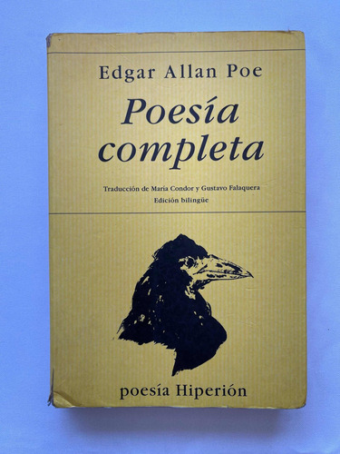Edgar Allan Poe Poesía Completa Bilingüe Primera Edición
