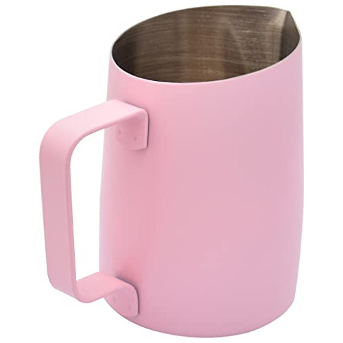 Jarra Espumar Leche De Espresso, Jarra De Acero Inoxida...