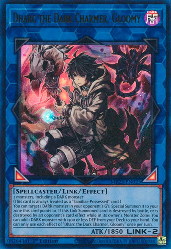 Dharc The Dark Charmer, Gloomy - Mp23-en025 - Ultra Rare