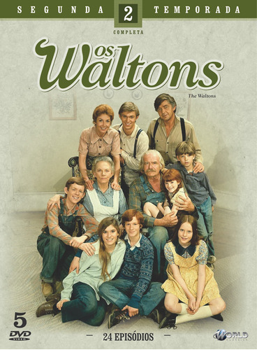 Box Os Waltons - Segunda Temporada Completa - 5 Discos