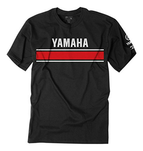 Camiseta Factory Effex - Yamaha Retro - Negra (extra Grande)