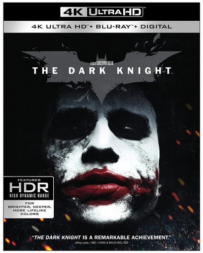 Blu Ray 4k Batman  Dark Knight Ultra Hd Nolan Dc Marvel