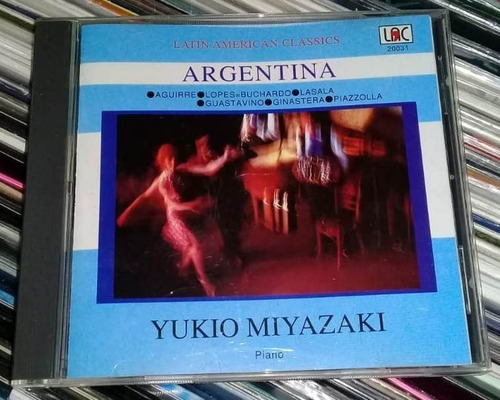 Yukio Mizayaki Piano Ginastera Guastavino Piazzolla Cd Kktus